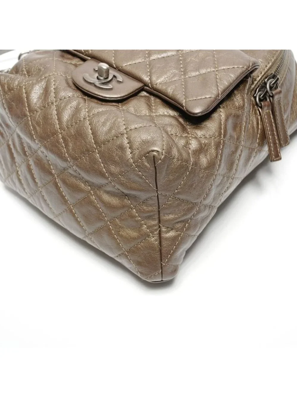 Chanel Backpack Lambskin Quilted Sac - Picture 6 of 10